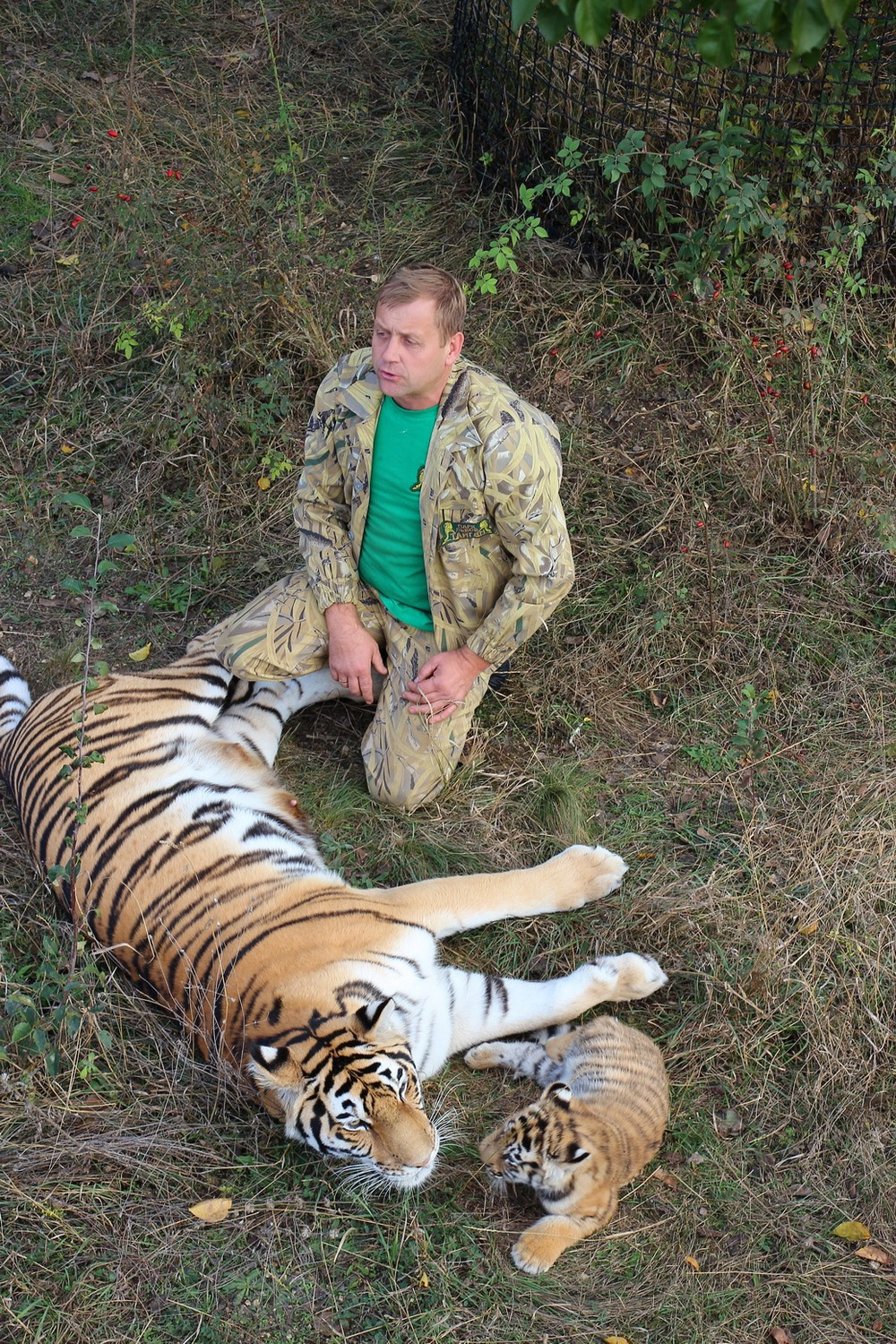 Основатель зоопарка Олег Зубков