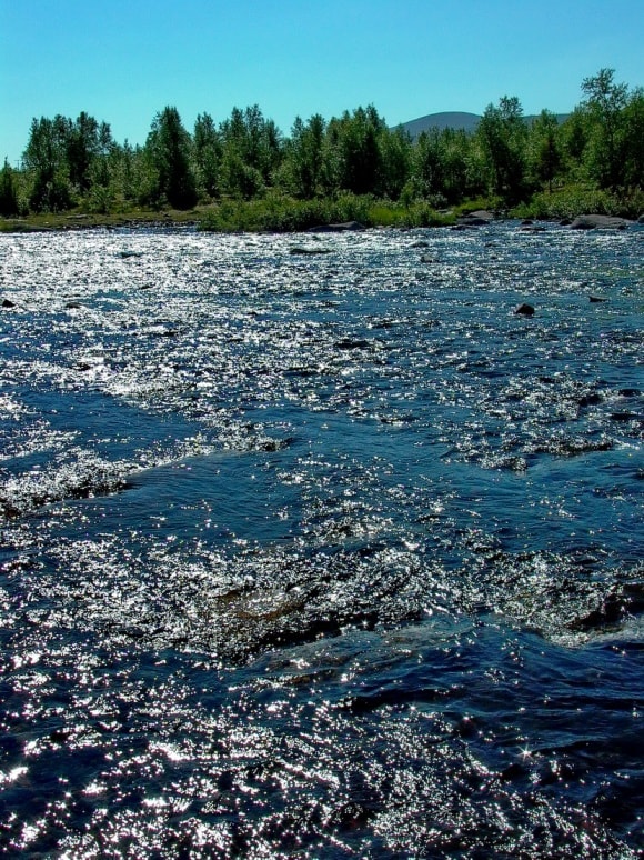 Реки на Кольском полуострове отличаются норовистым характером