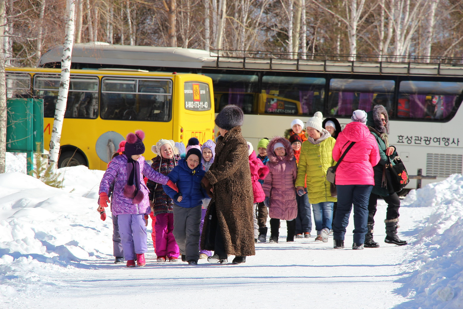 В экскурсиях и мастер-классах охотно участвуют школьники