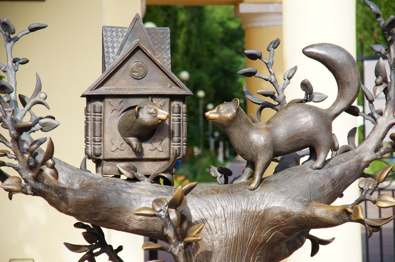 Памятник кунице