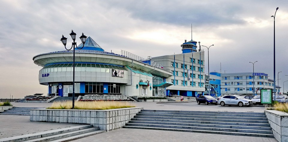 Речной вокзал Ханты-Мансийска