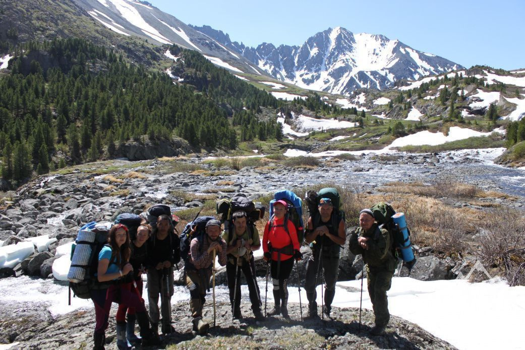Тюнгур является стартовой точкой для походов