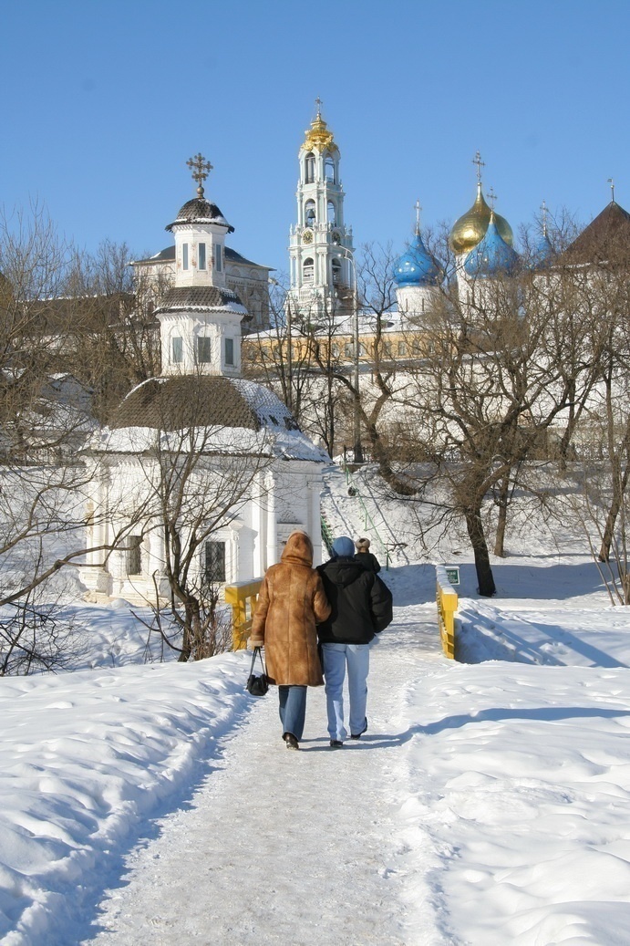 Зима в Сергиевом Посаде