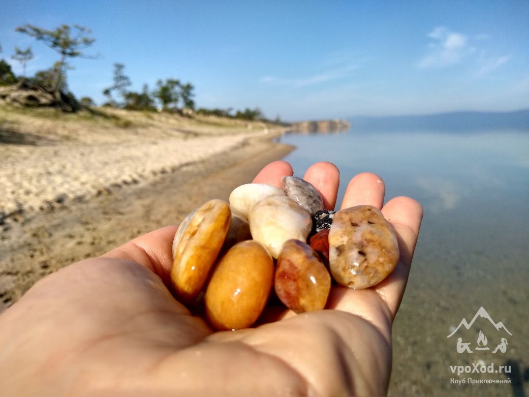 Байкальские камешки на память