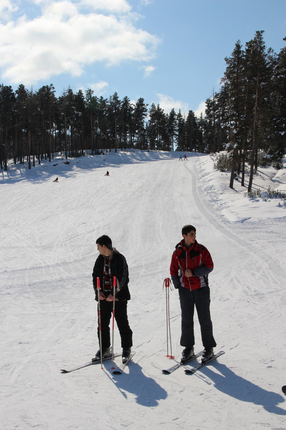 Сезон катания длится с ноября по март