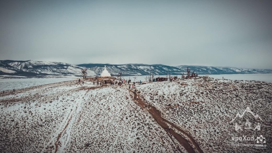 Ступа Просветления появилась на острове в 2005 году