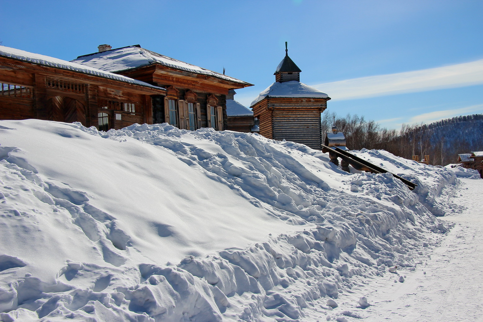 В музей свозили старинные постройки со всего Прибайкалья