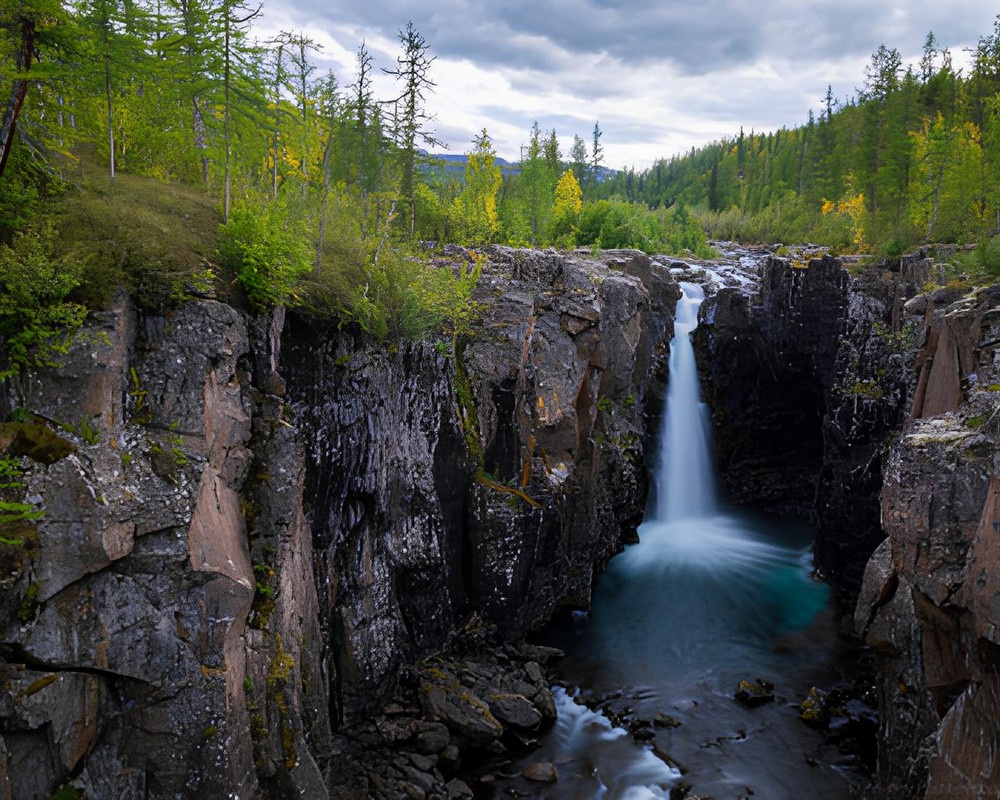 Водопад Южный Нералах