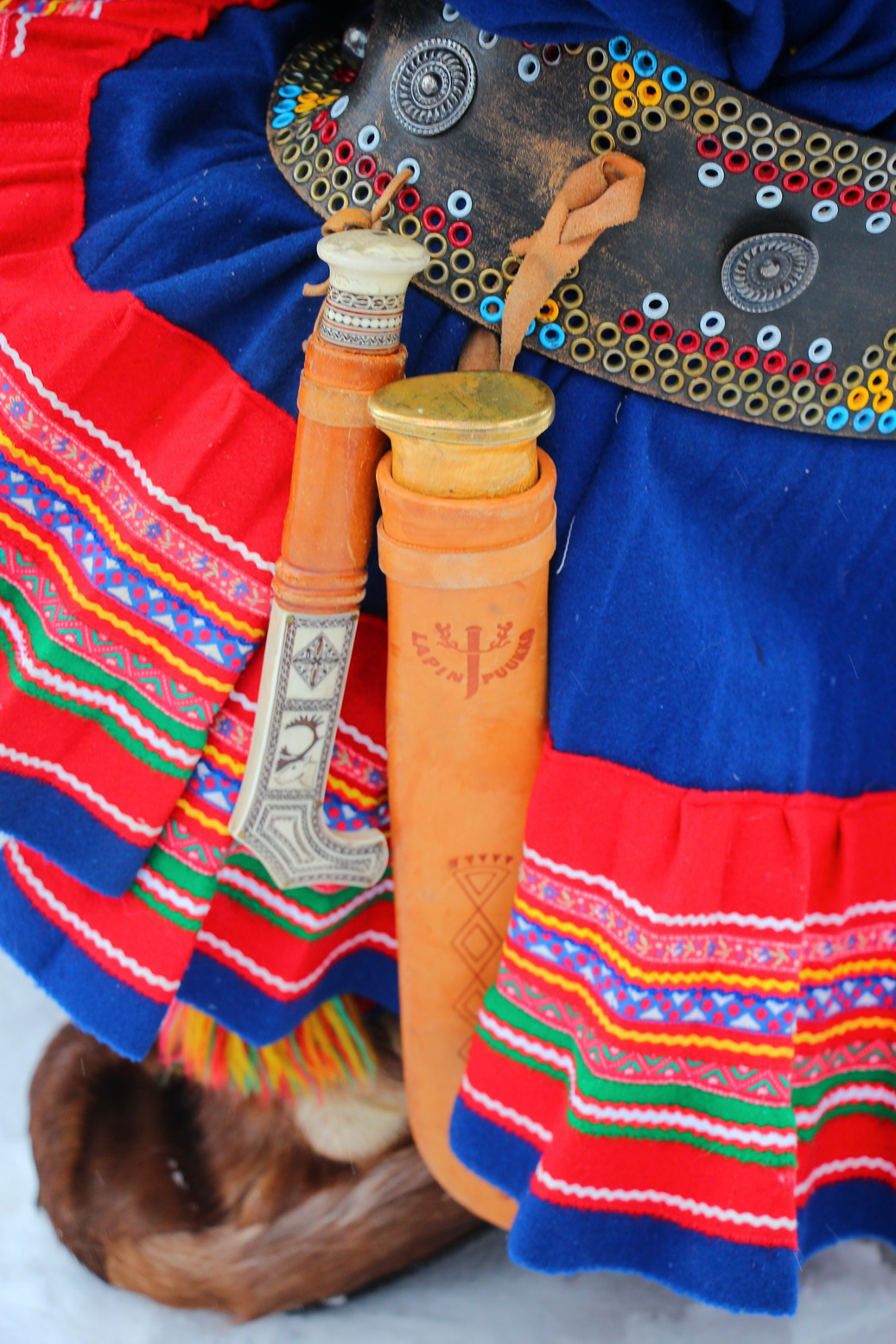 Интерес представляет выставка, посвященная саамам