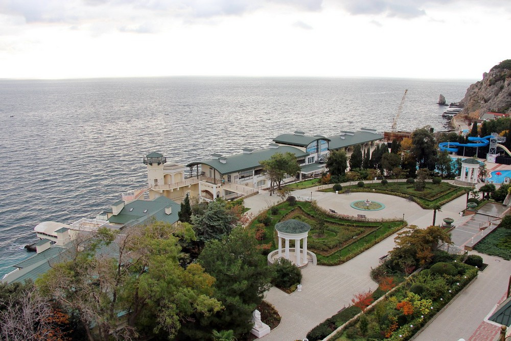 Побережье в окрестностях поселка Гаспра