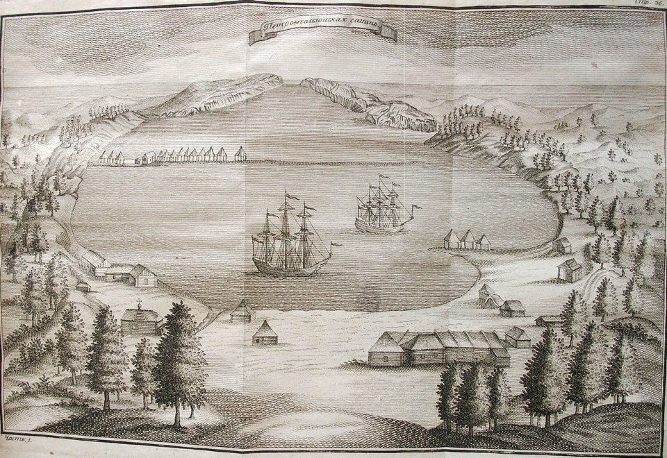 Так выглядел Петропавловск в XVIII веке