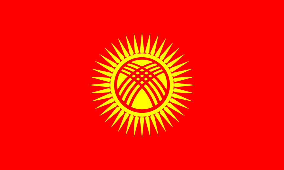 Флаг Киргизии