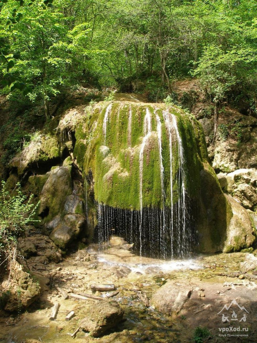 Водопад Серебряные струи