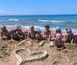 Семейный лагерь на Азовском море: морская дача в Кучугурах
