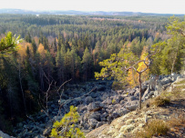 Рысья гора (ночёвка в доме с баней)