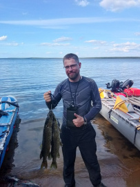 Сплав и рыбалка на Умбе(с выходом в Белое море). Рыболовный маршрут