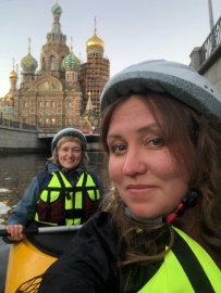 По центру Питера на каяках (5:00-8:00)