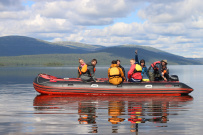 Колвица на морских каяках (байдарках). Путешествие на землю Саамов