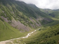Горный лагерь в Безенги