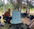 Тренировка на катамаранах в Лосево