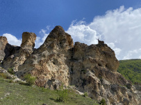 Горный лагерь в Чегемском ущелье (Кабардино-Балкария)