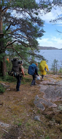 Поход в залив Русалки (Импилахти)