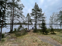 Рысья гора (ночёвка в доме с баней)