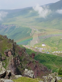 Горный лагерь на царском курорте (Джилы-су север Приэльбрусья)