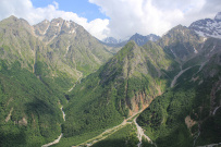 Горный лагерь в Дигории (Северная Осетия)