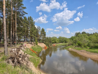 Сплав по реке Киржач на байдарках с баней на берегу