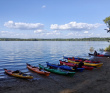 Озернинское водохранилище на морских одноместных каяках с обучением