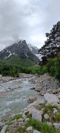Горный лагерь в Дигории (Северная Осетия)