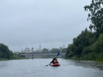 Поход на байдарках по реке Тверца с посещением города Торжок и автосопровождением