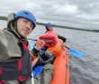 Сплав по реке Суна на байдарках