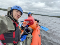 Сплав по реке Суна на байдарках