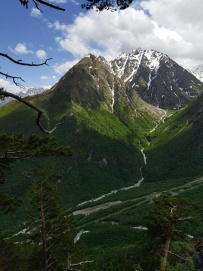 Горный лагерь в Дигории (Северная Осетия)