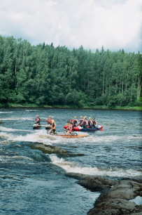 Сплав по реке Шуя
