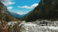 Горный лагерь в Цейском ущелье (Северная Осетия)