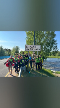 Сплав по реке Тихая с выходом в Ладогу
