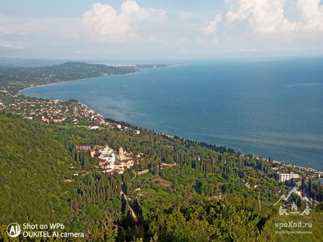 Семейный лагерь на море в Абхазии