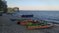 Колвица на морских каяках (байдарках). Путешествие на землю Саамов