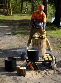 Сплав по реке Киржач на байдарках с баней на берегу