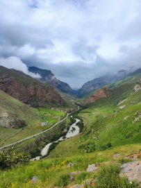 Горный лагерь в Безенги
