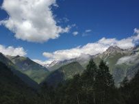 Горный лагерь в Дигории (Северная Осетия)