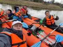 Сплав на байдарках по Москве-реке от Можайска до Рузы (с баней на берегу)