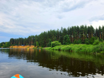 Поход на сапах по реке Клязьма с ночевкой в палатках с автосопровождением