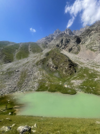 Горный лагерь в Безенги