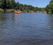 Сплав с баней по реке Клязьма