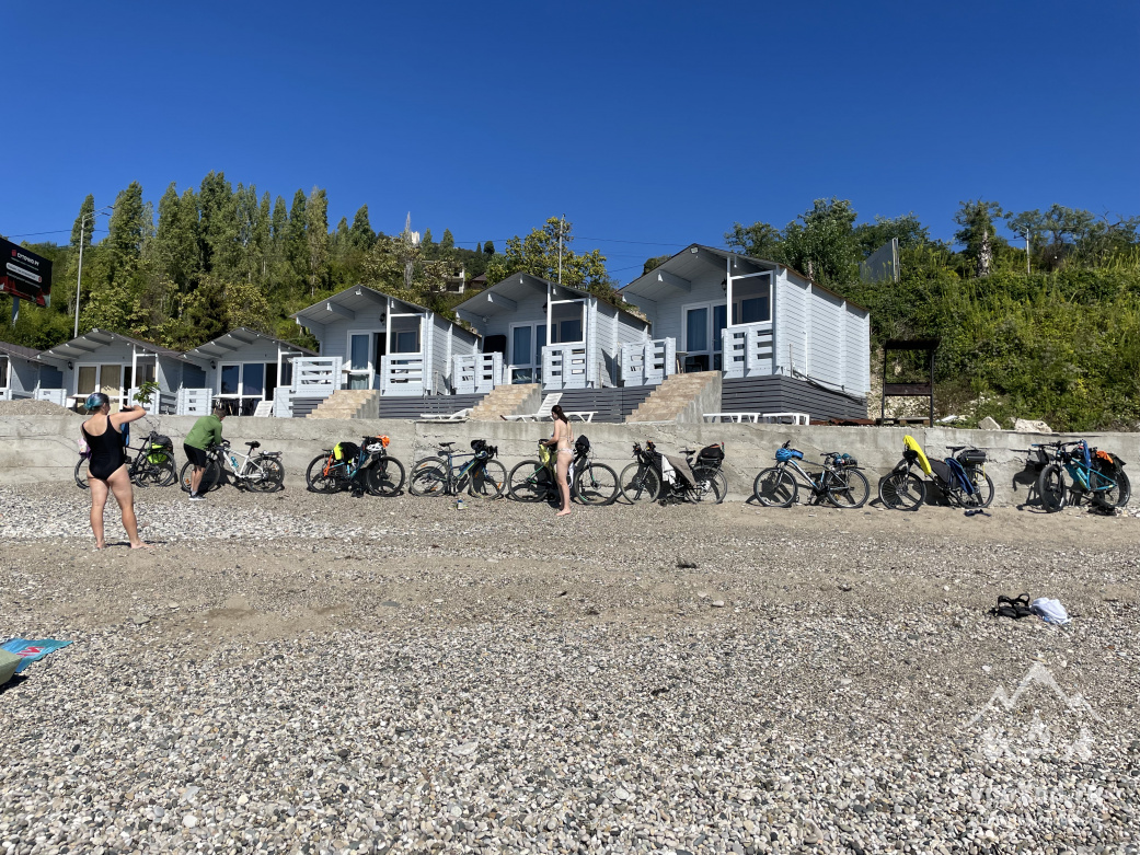 На велосипеде по всей Абхазии