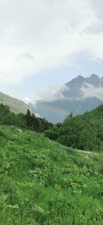 Горный лагерь в Дигории (Северная Осетия)